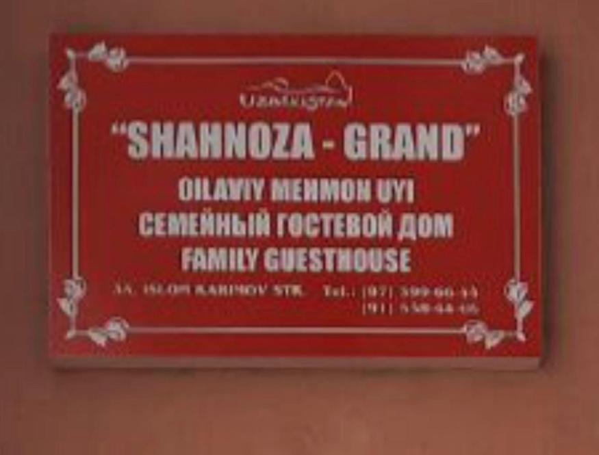 Shahnoza Grand Hotel ซามาร์คันด์ ภายนอก รูปภาพ